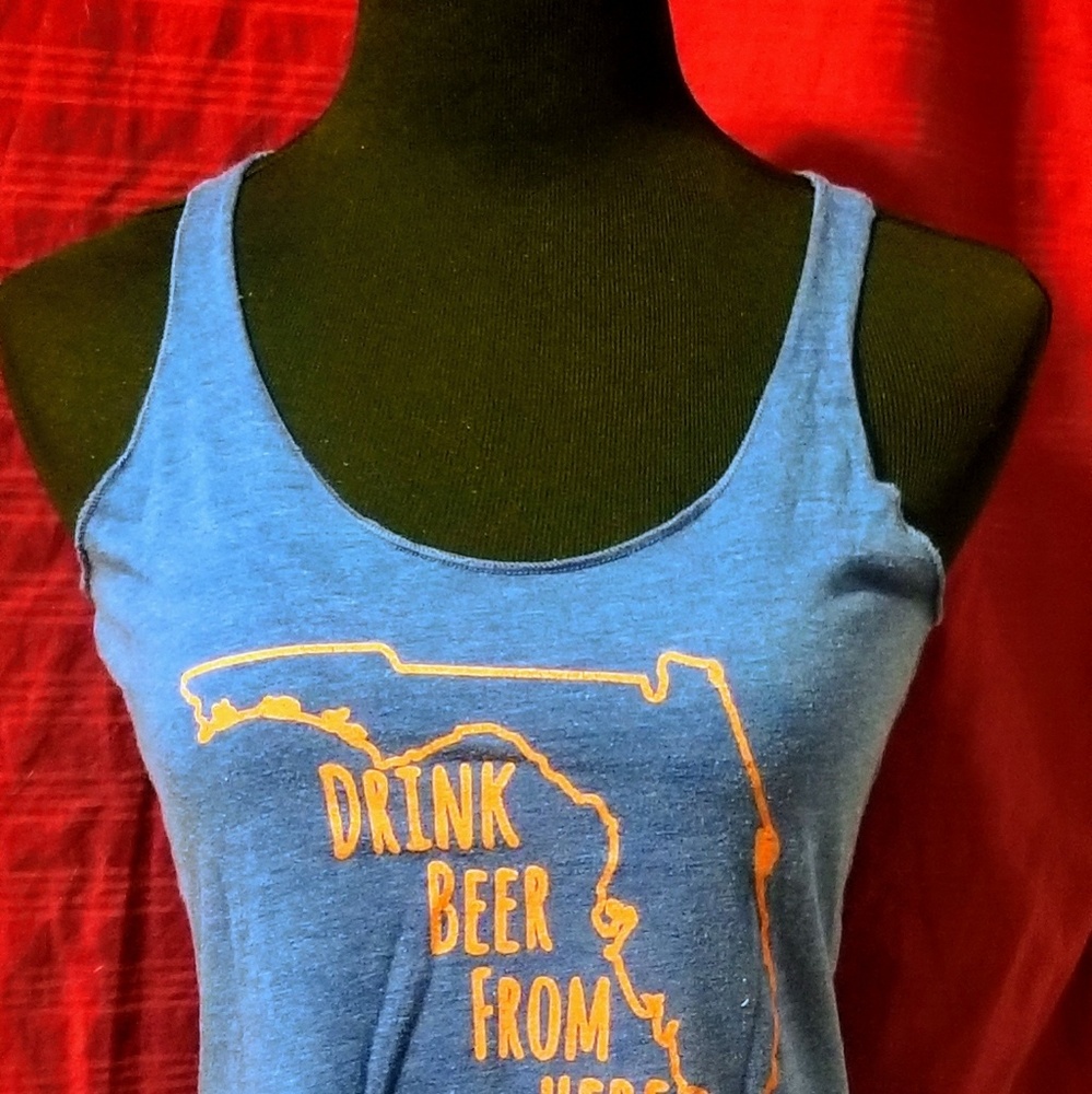 Blue ladies Craft beer tank